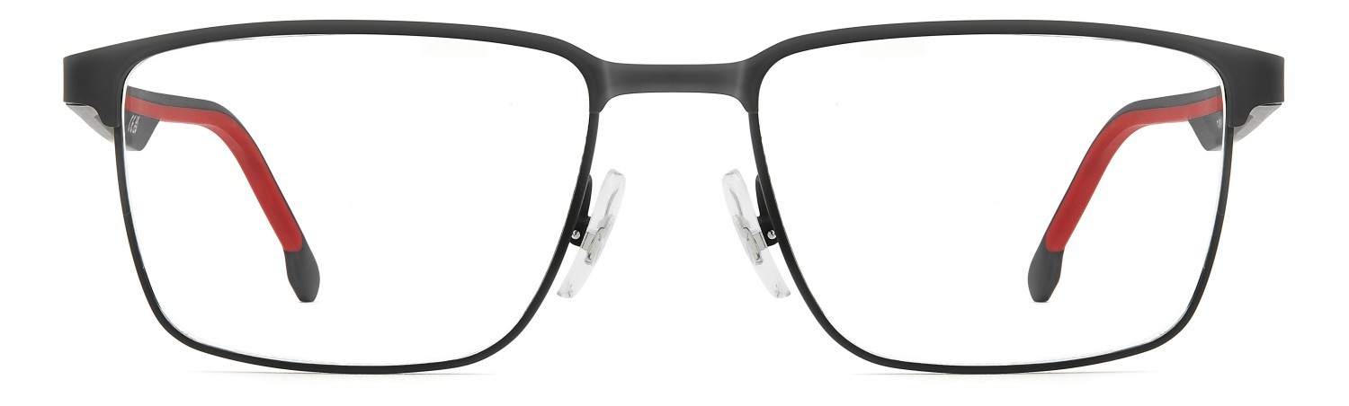 Brillen Carrera 8934 111655 BLX farbe matte black red form rechteckig 