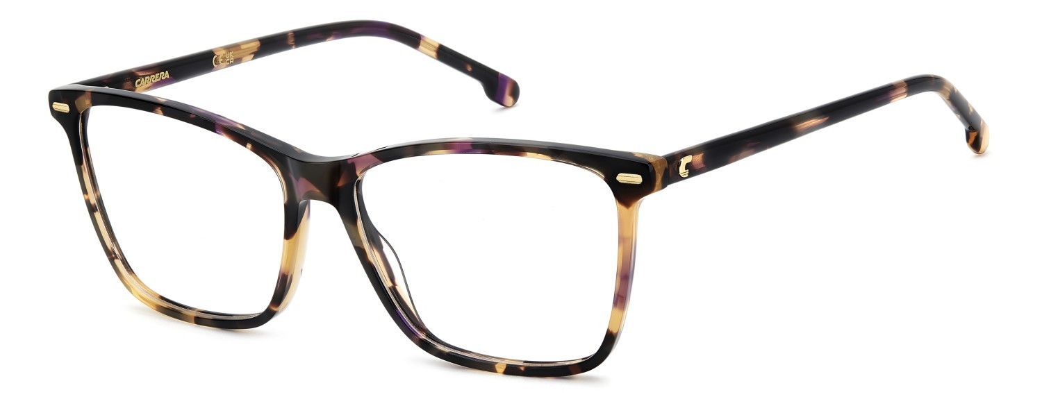 Brillen Carrera 3093 111657 HKZ farbe violet havana form schmetterling 