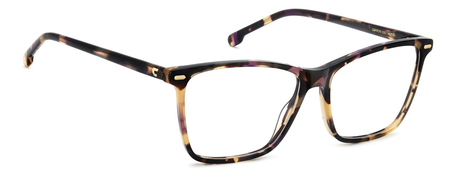 Brillen Carrera 3093 111657 HKZ farbe violet havana form schmetterling 