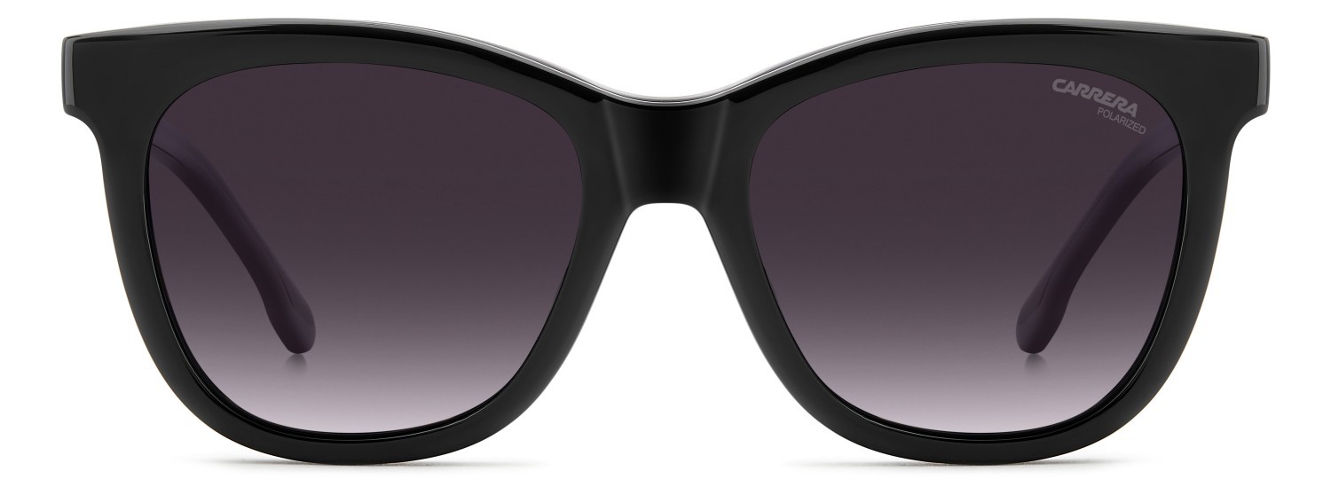Eyeglasses Carrera Ca 3098/C 111662 HKZ color violet havana shape square lenses grey shaded polarized