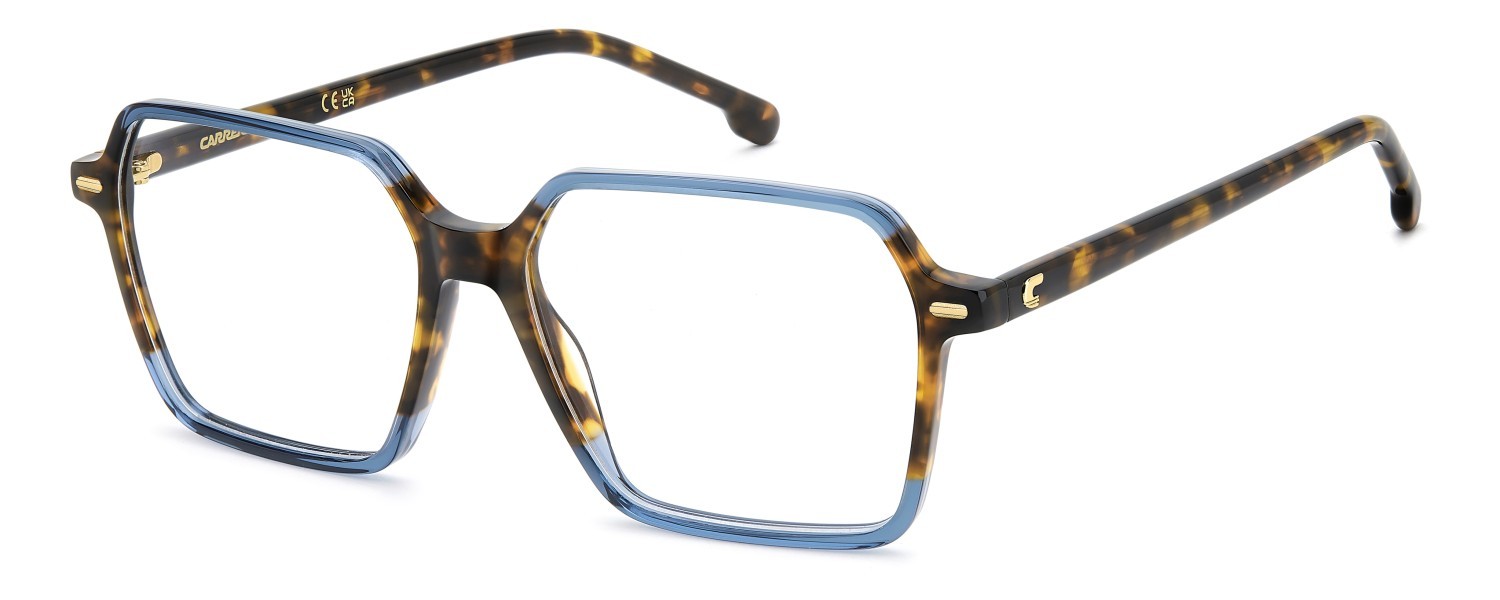 Occhiali da vista Carrera 3092 111663 MVU colore azure forma quadrato 
