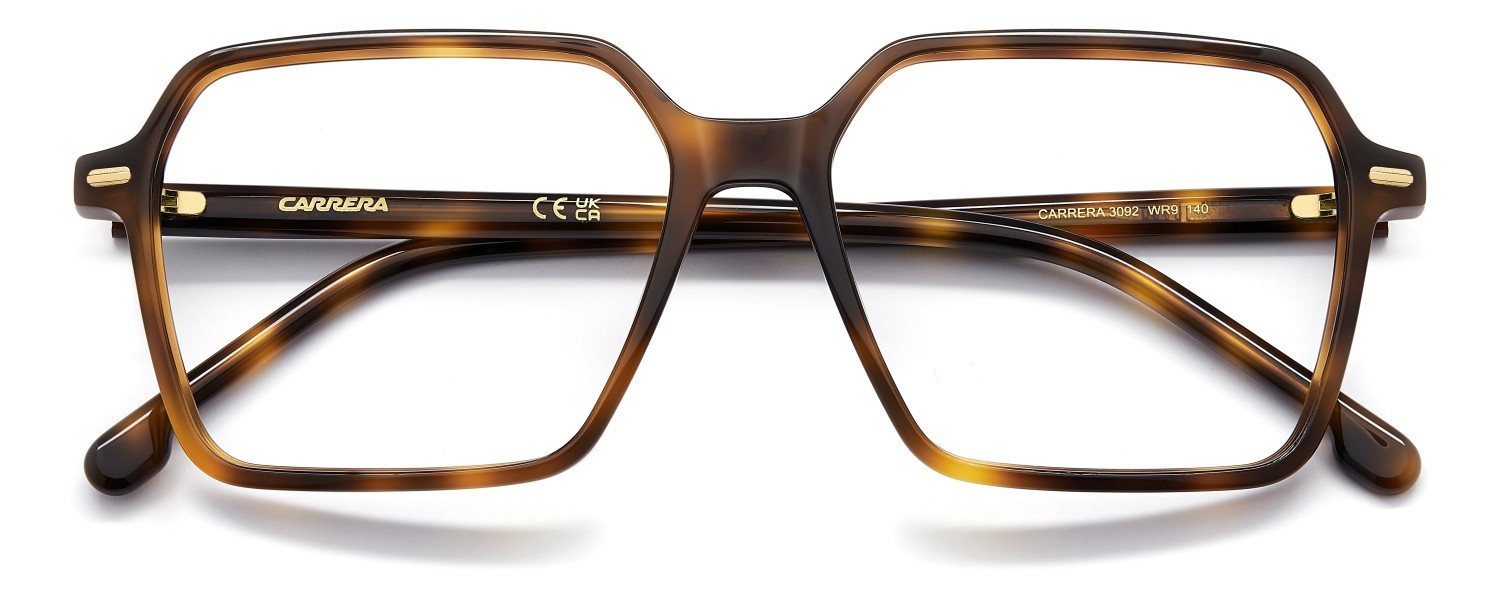 Brillen Carrera 3092 111663 WR9 farbe brown havana form quadratisch 