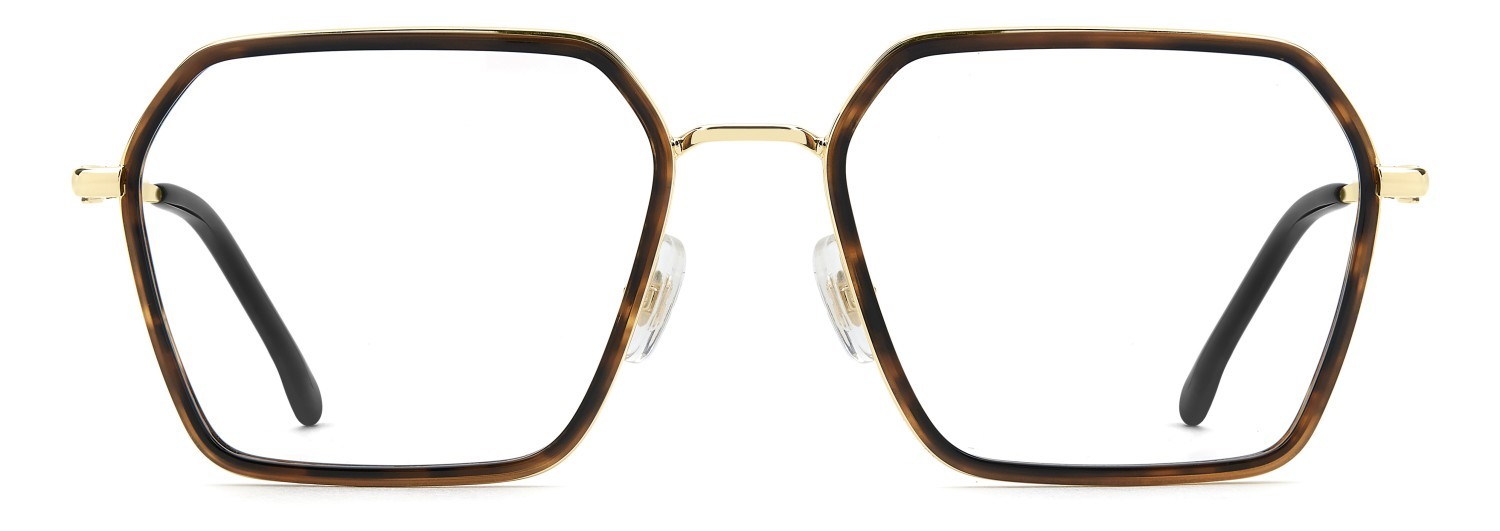 Brillen Carrera 3095 111679 EX4 farbe brown horn form rechteckig 