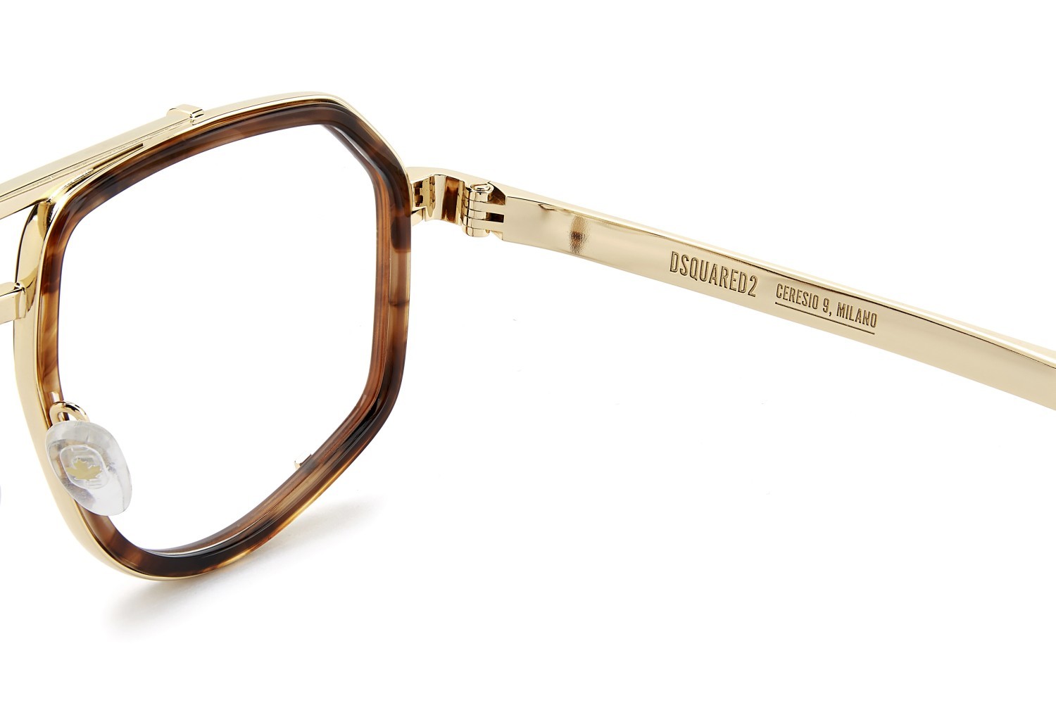 Occhiali da vista Dsquared2 D2 0191 111688 EX4 colore brown horn forma altro 