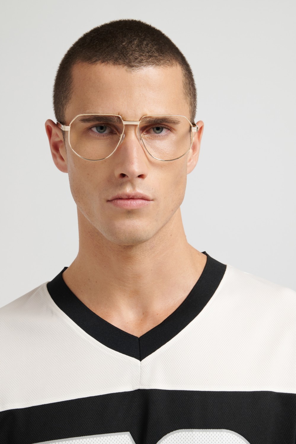 Occhiali da vista Dsquared2 D2 0194 111689 J5G colore gold forma rotondo 