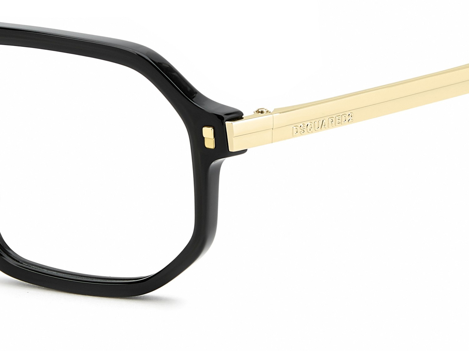 Occhiali da vista Dsquared2 D2 0195 111691 807 colore black forma rettangolare 