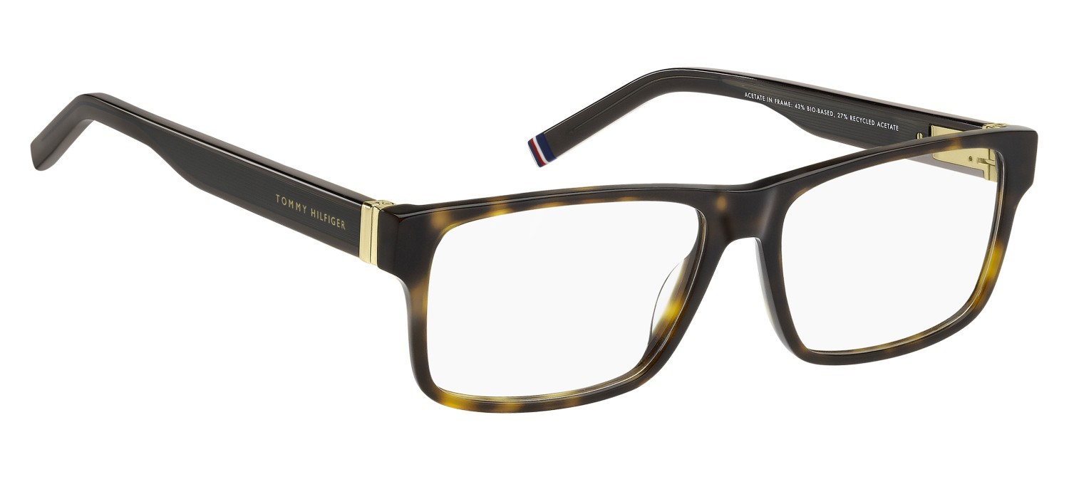 Eyeglasses Tommy Hilfiger Th 2311 111693 086 color havana shape rectangle 