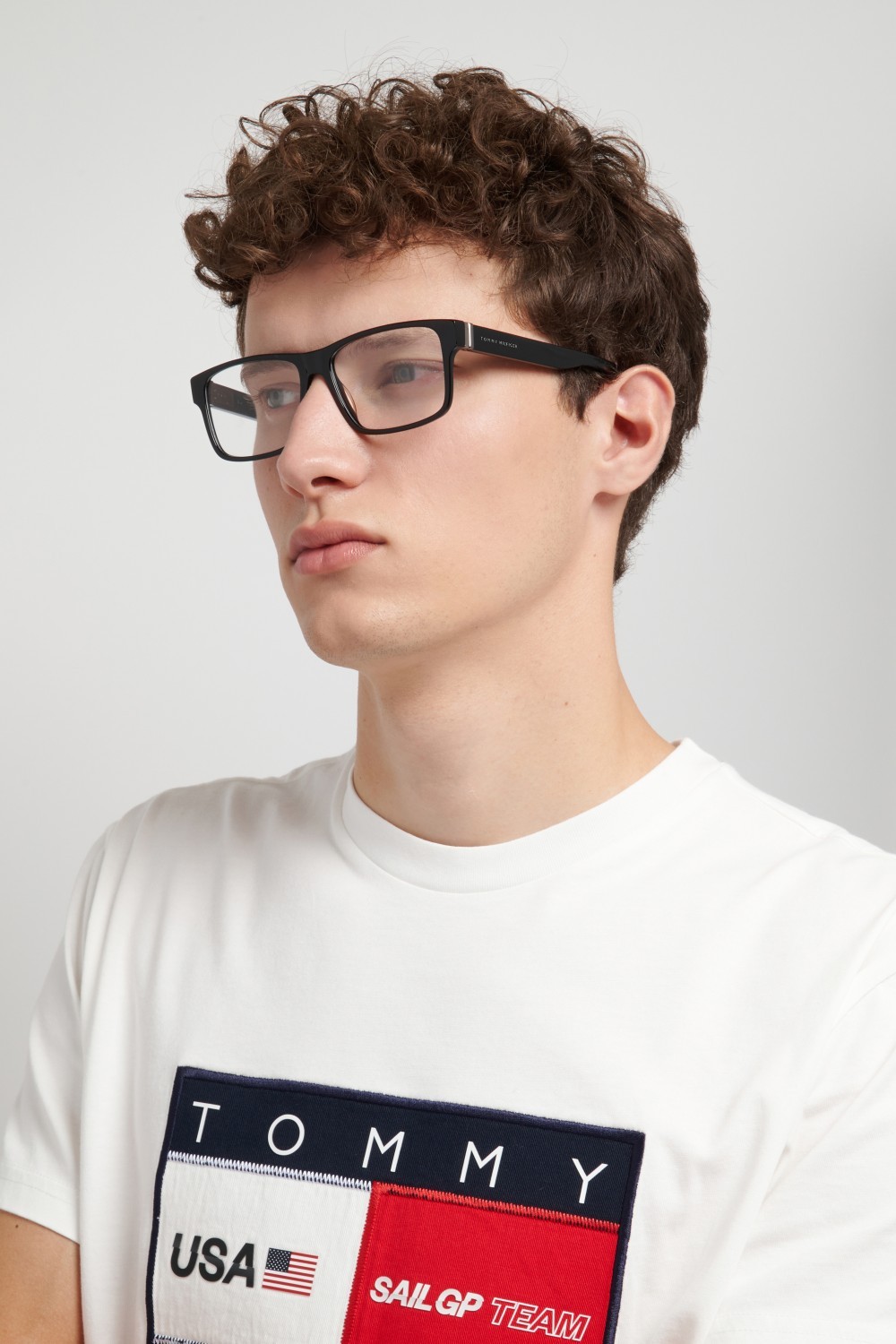 Occhiali da vista Tommy Hilfiger Th 2311 111693 807 colore black forma rettangolare 