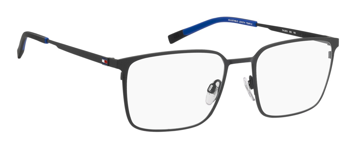 Eyeglasses Tommy Hilfiger Th 2313 111694 003 color matte black shape square 