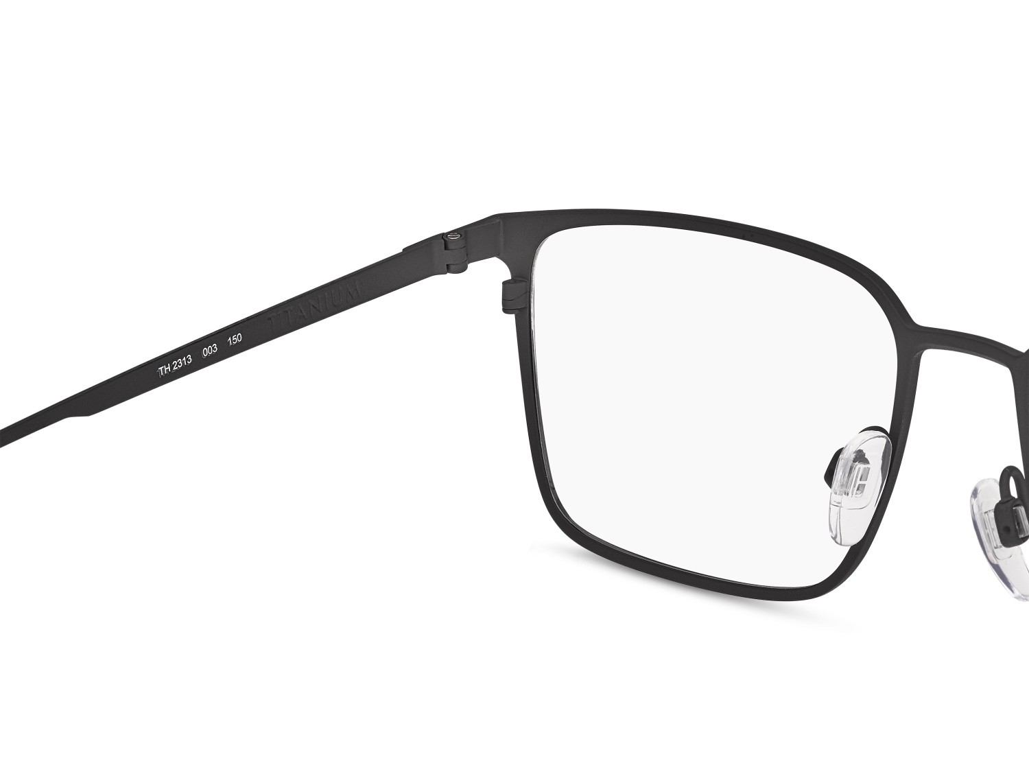 Eyeglasses Tommy Hilfiger Th 2313 111694 003 color matte black shape square 