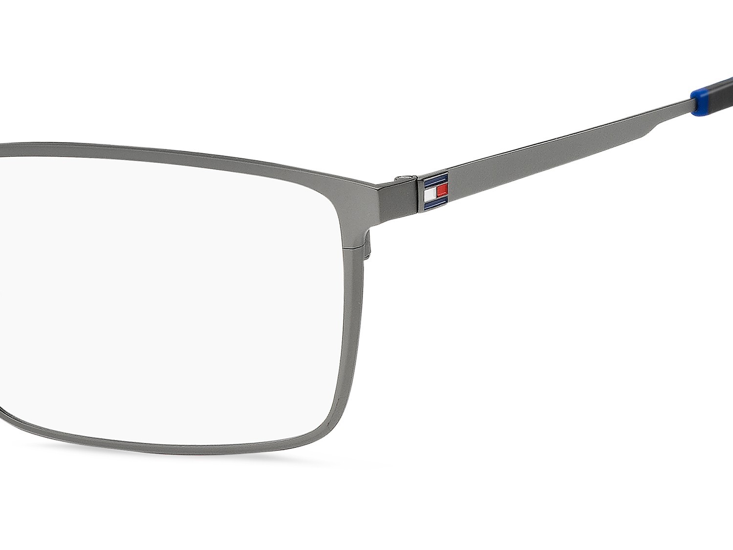 Occhiali da vista Tommy Hilfiger Th 2314 111695 R80 colore matte dark ruthenium forma rettangolare 