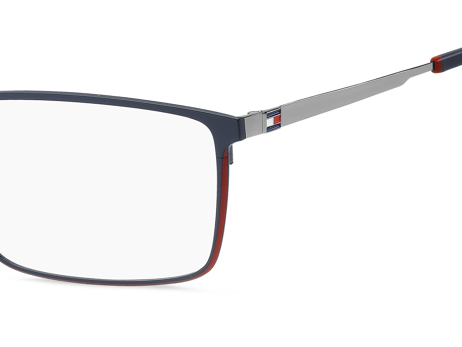 Occhiali da vista Tommy Hilfiger Th 2314 111695 WIR colore matte blue red forma rettangolare 