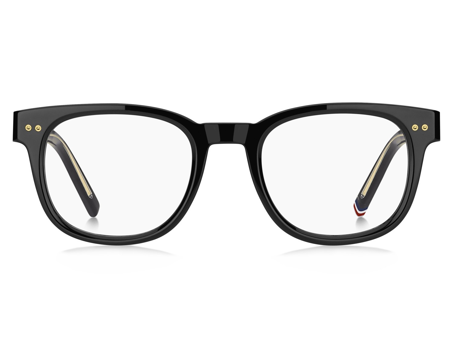 Occhiali da vista Tommy Hilfiger Th 86 111697 2M2 colore black gold forma rotondo 