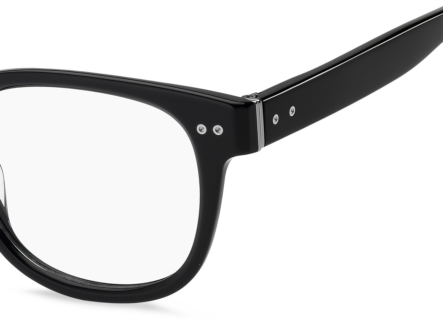 Eyeglasses Tommy Hilfiger Th 86 111697 807 color black shape round 