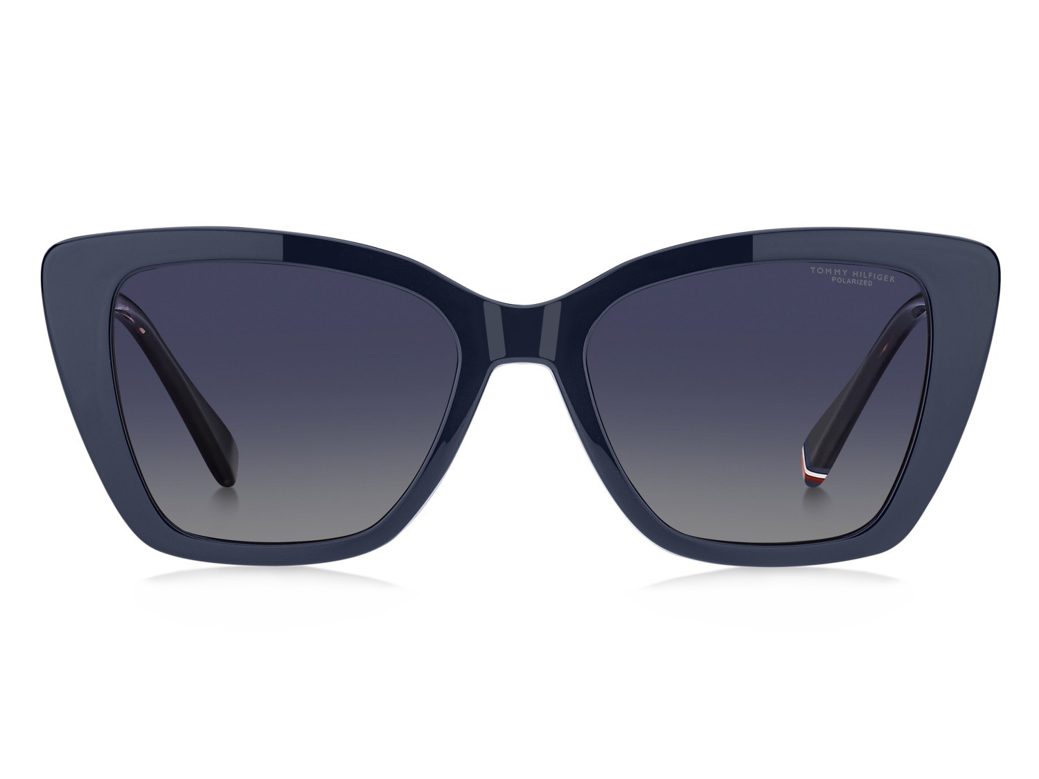 Occhiali da vista Tommy Hilfiger Th 2347/C 111699 PJP colore blue forma cat eye lenti blue shaded polarized