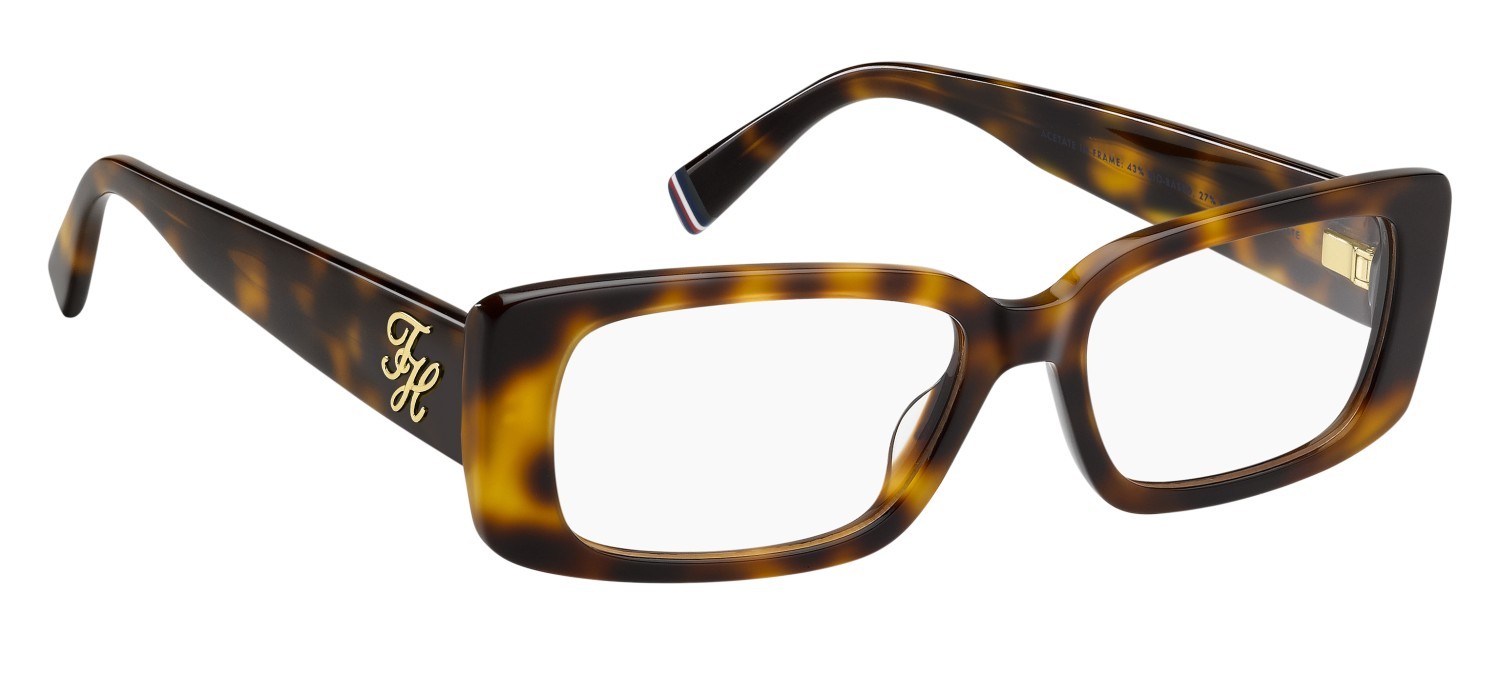 Occhiali da vista Tommy Hilfiger Th 2345 111700 05L colore havana 2 forma rettangolare 