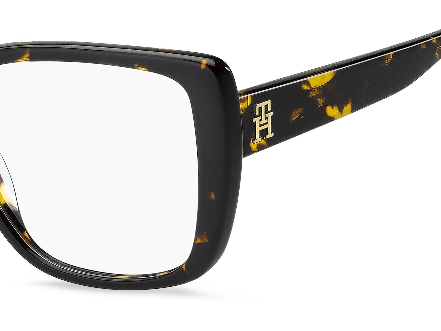 Eyeglasses Tommy Hilfiger Th 2348 111701 086 color havana shape butterfly 