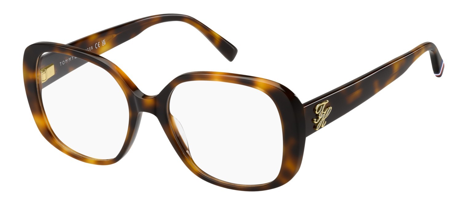 Occhiali da vista Tommy Hilfiger Th 2346 111702 05L colore havana 2 forma quadrato 