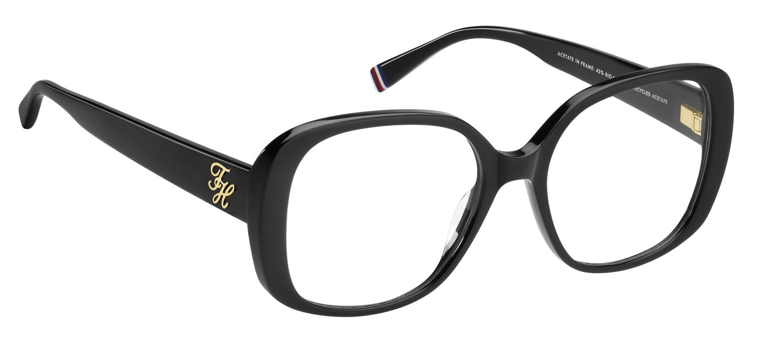 Occhiali da vista Tommy Hilfiger Th 2346 111702 807 colore black forma quadrato 