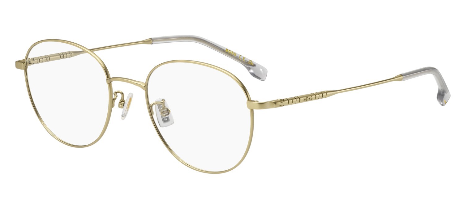 Eyeglasses Hugo Boss 1926/F 111706 AOZ color matte gold shape pantos 
