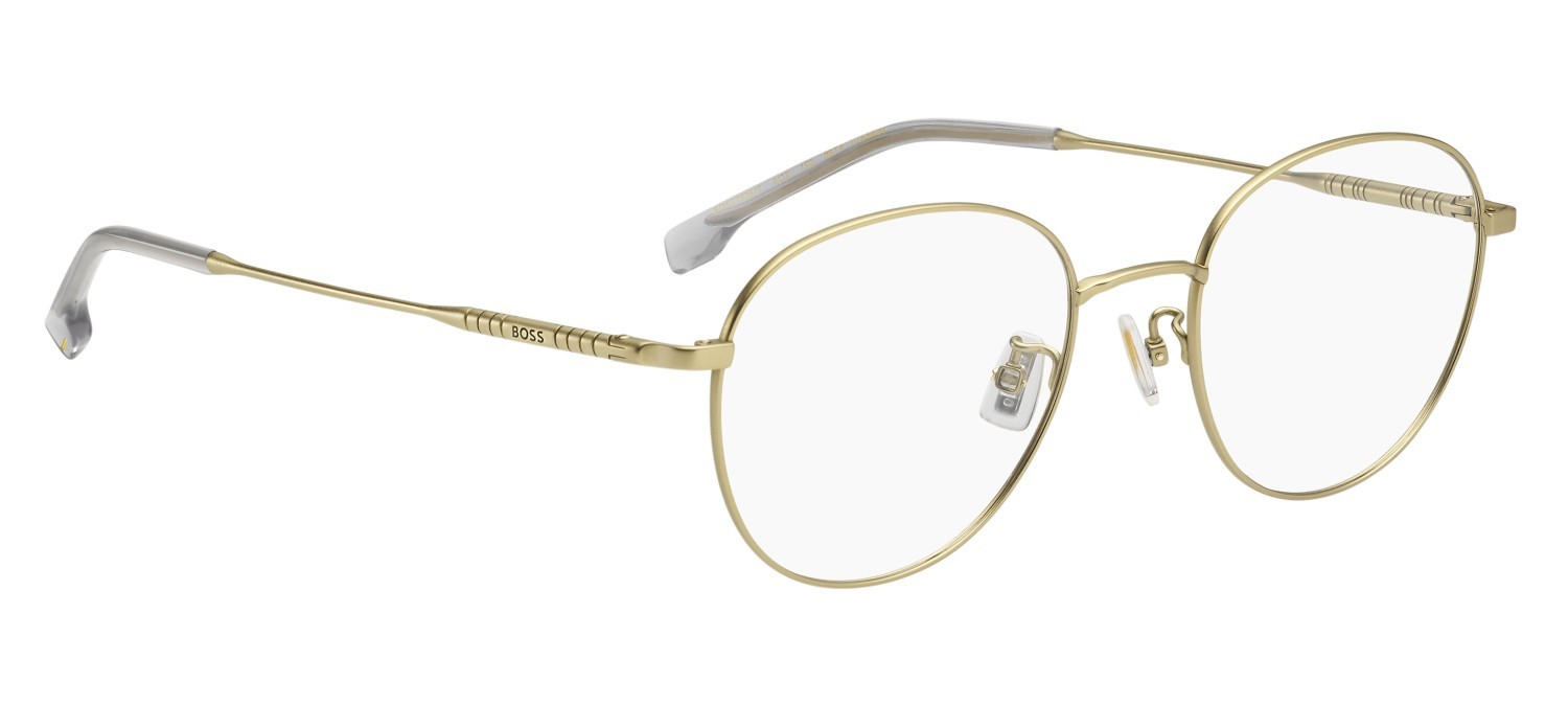 Eyeglasses Hugo Boss 1926/F 111706 AOZ color matte gold shape pantos 