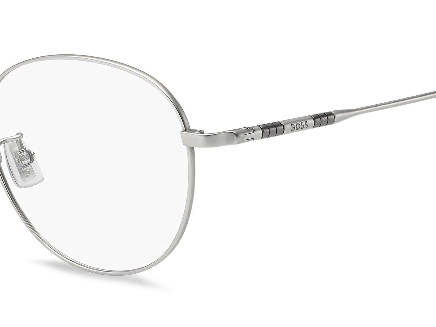 Occhiali da vista Hugo Boss 1926/F 111706 CTL colore matte palladium forma pantos 