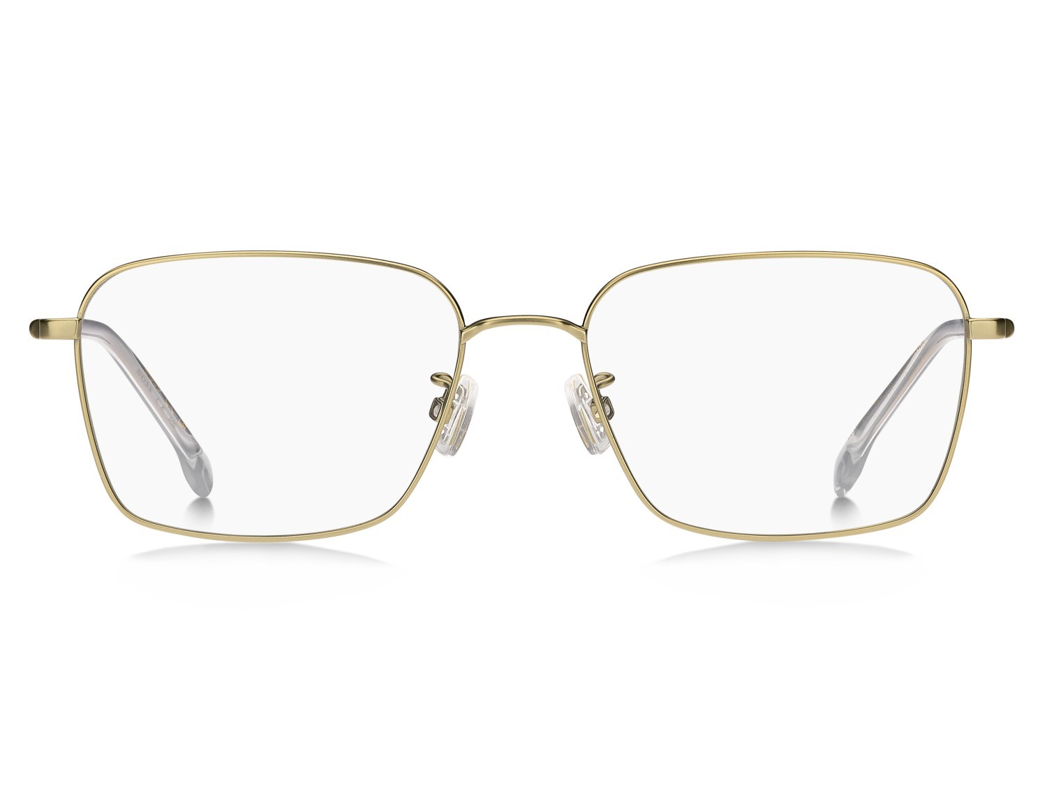 Occhiali da vista Hugo Boss 1927/F 111707 AOZ colore matte gold forma rettangolare 