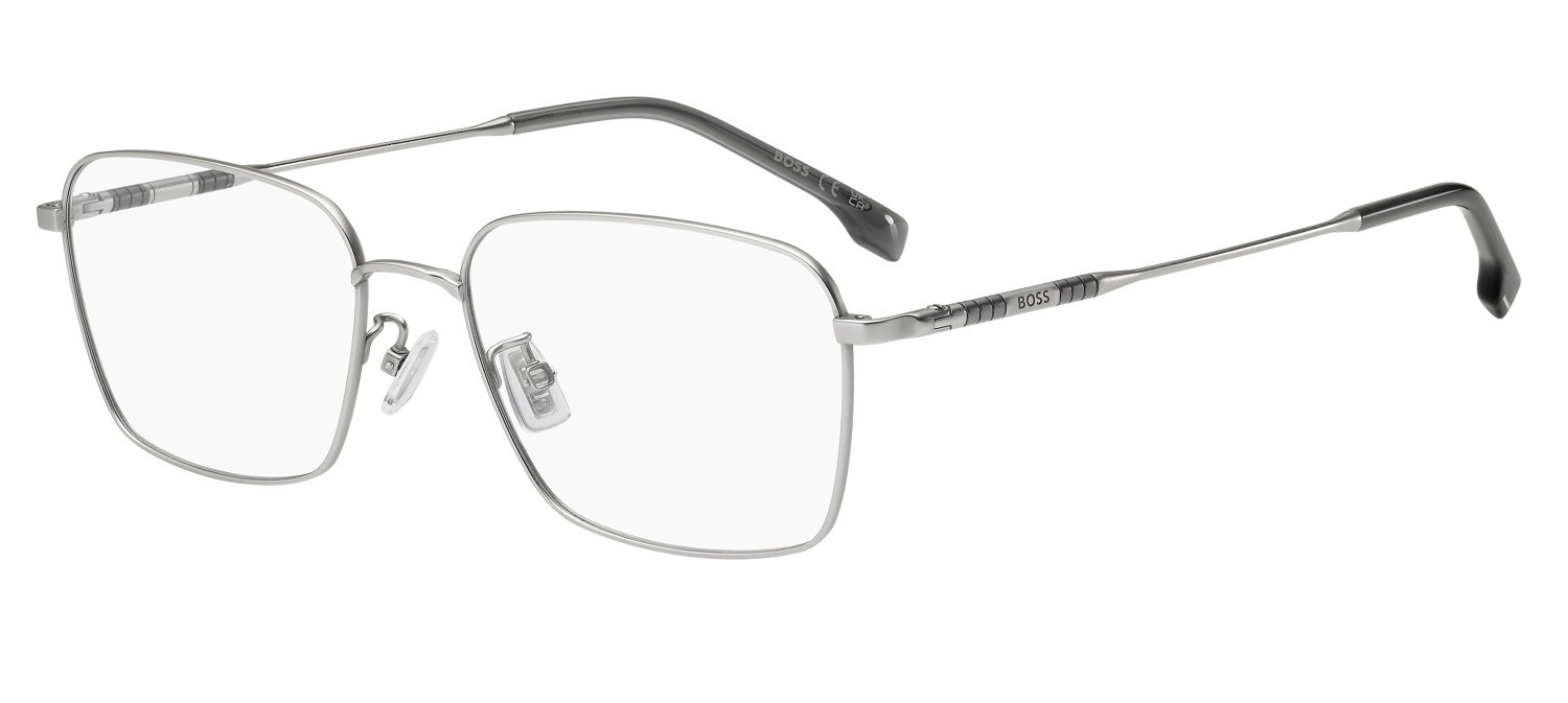Occhiali da vista Hugo Boss 1927/F 111707 CTL colore matte palladium forma rettangolare 