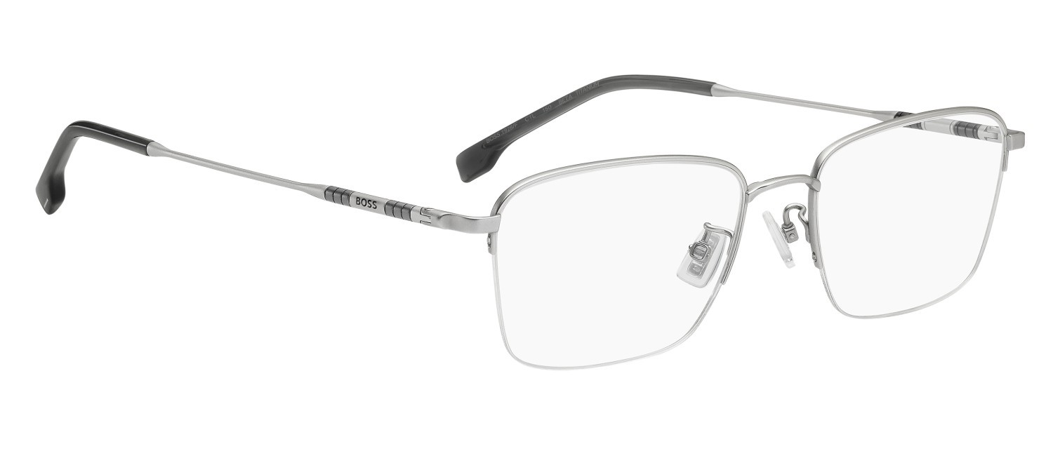 Eyeglasses Hugo Boss 1928/F 111708 CTL color matte palladium shape rectangle 