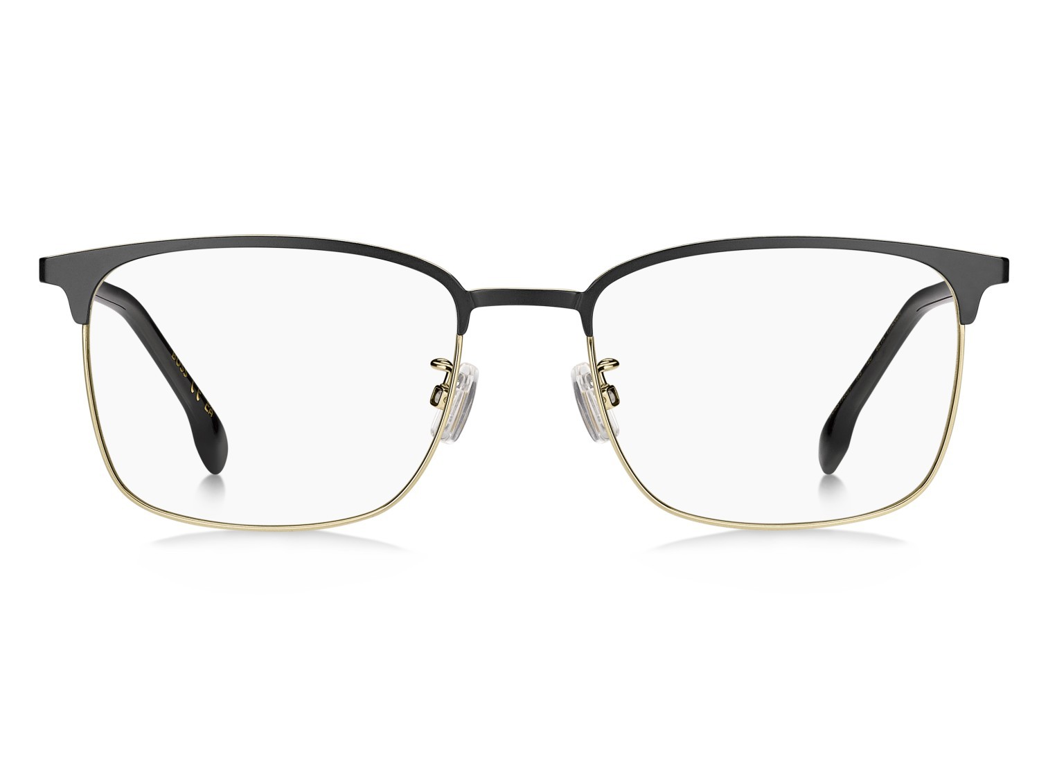 Eyeglasses Hugo Boss 1930/F 111709 I46 color matte black gold shape rectangle 