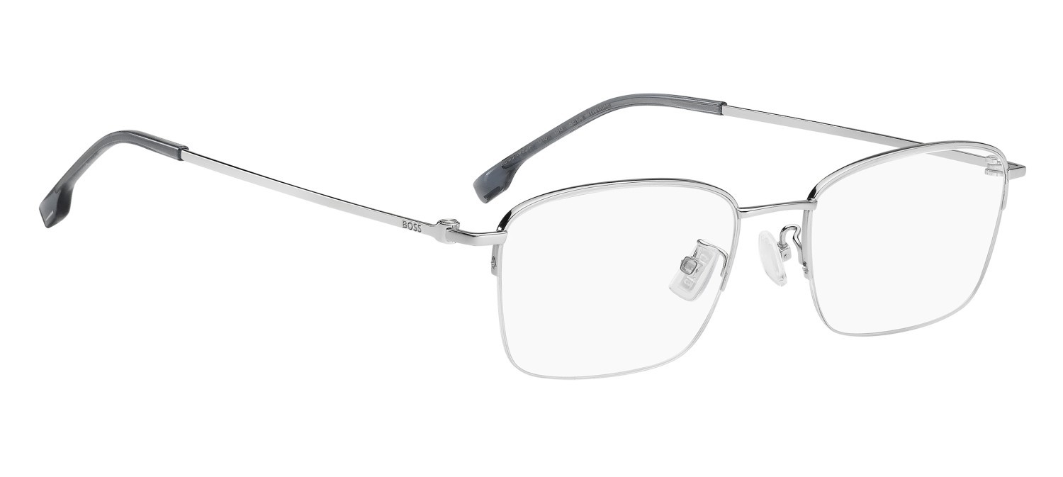 Eyeglasses Hugo Boss 1932/F 111711 010 color palladium shape rectangle 