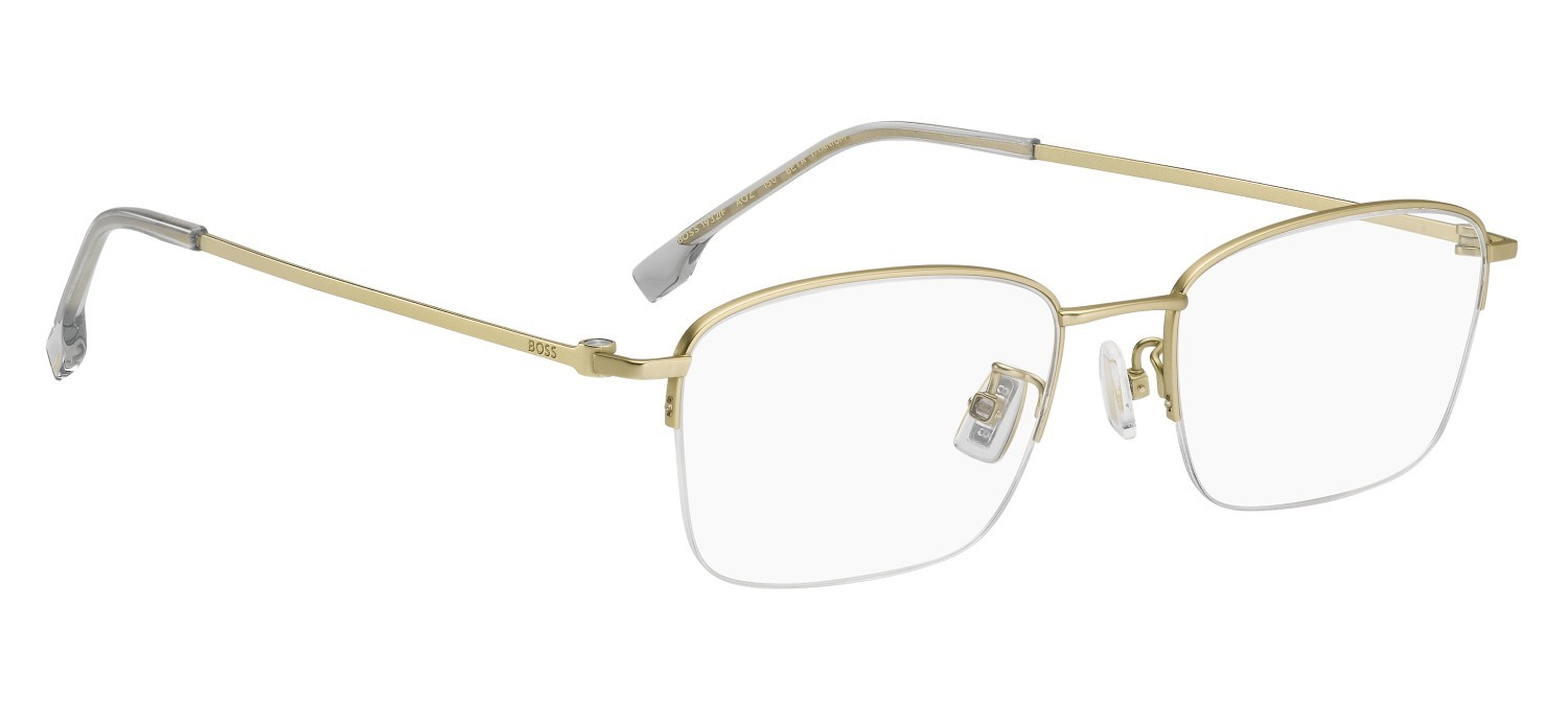 Eyeglasses Hugo Boss 1932/F 111711 AOZ color matte gold shape rectangle 