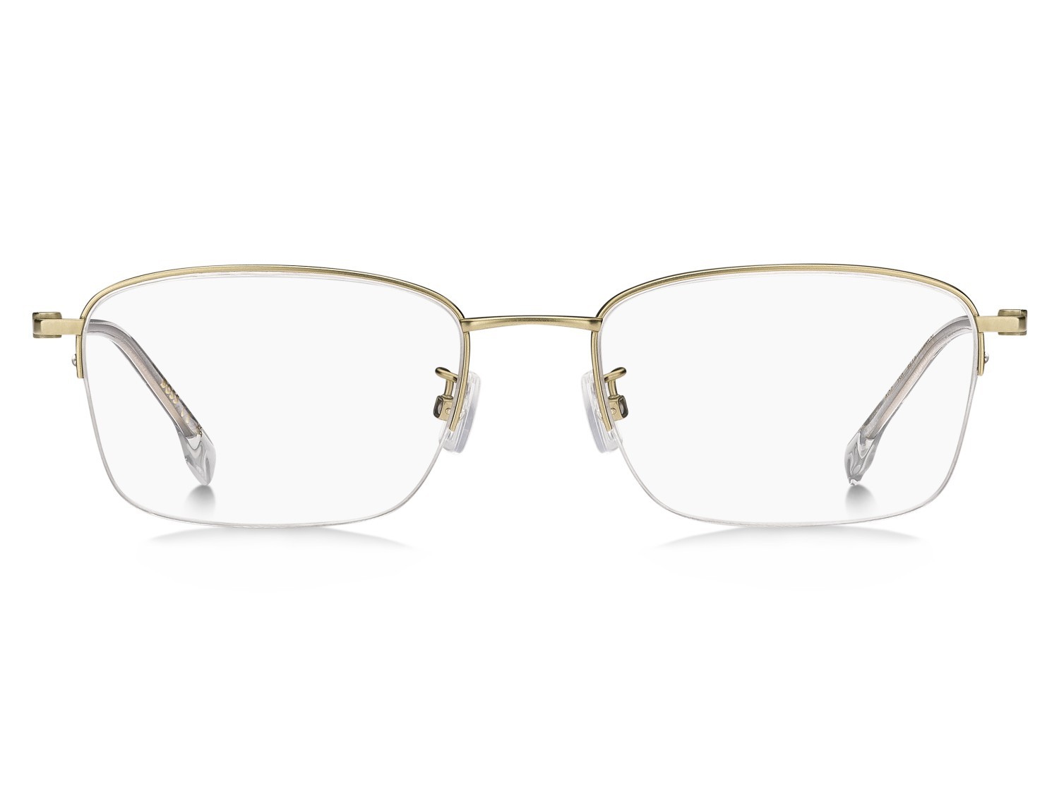 Eyeglasses Hugo Boss 1932/F 111711 AOZ color matte gold shape rectangle 