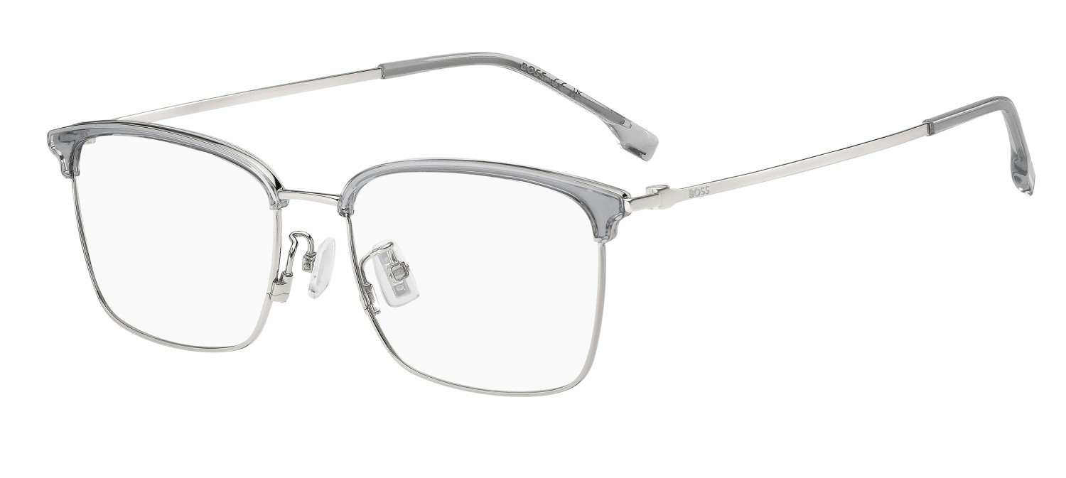 Eyeglasses Hugo Boss 1933/F 111712 FX8 color grey palladium shape rectangle 