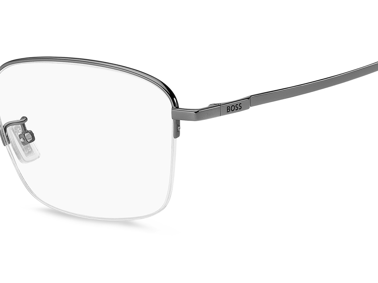 Eyeglasses Hugo Boss 1934/F 111713 KJ1 color dark ruthenium shape rectangle 
