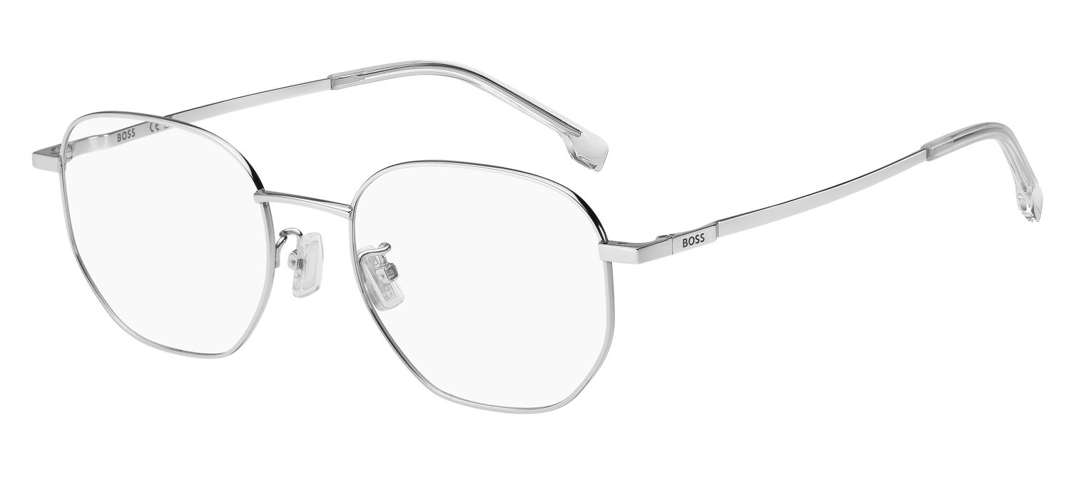 Eyeglasses Hugo Boss 1935/F 111714 010 color palladium shape rectangle 