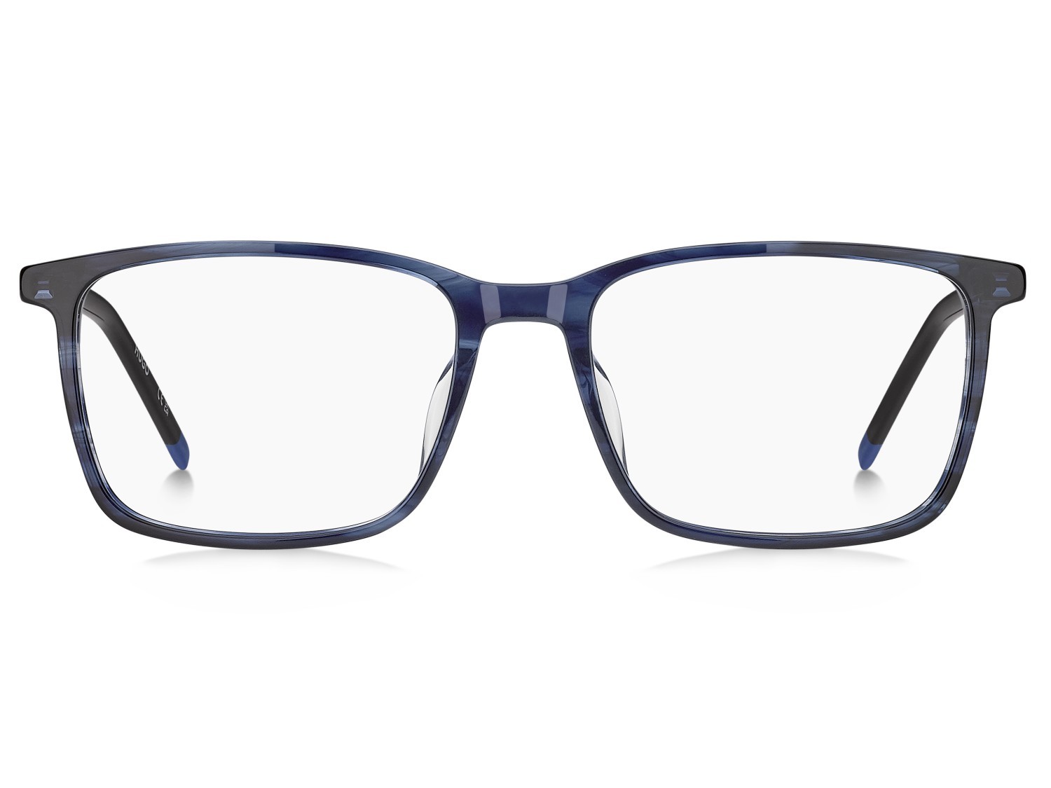 Eyeglasses Hugo Hg 1402/G 111720 38I color blue horn shape rectangle 