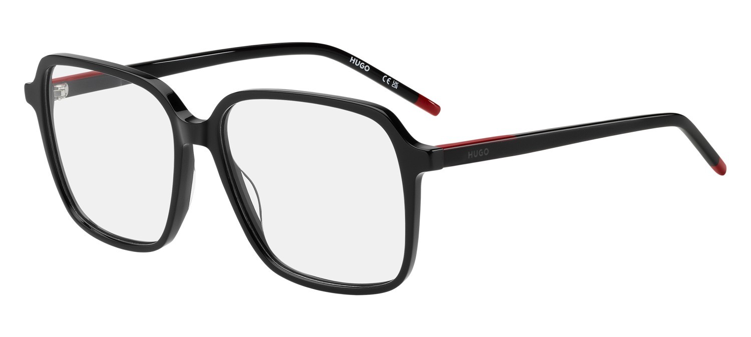 Eyeglasses Hugo Hg 1410 111724 807 color black shape square 