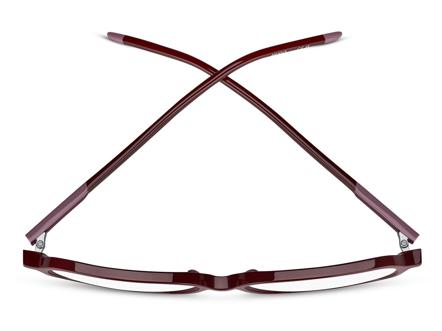 Eyeglasses Hugo Hg 1410 111724 LHF color burgundy 2 shape square 