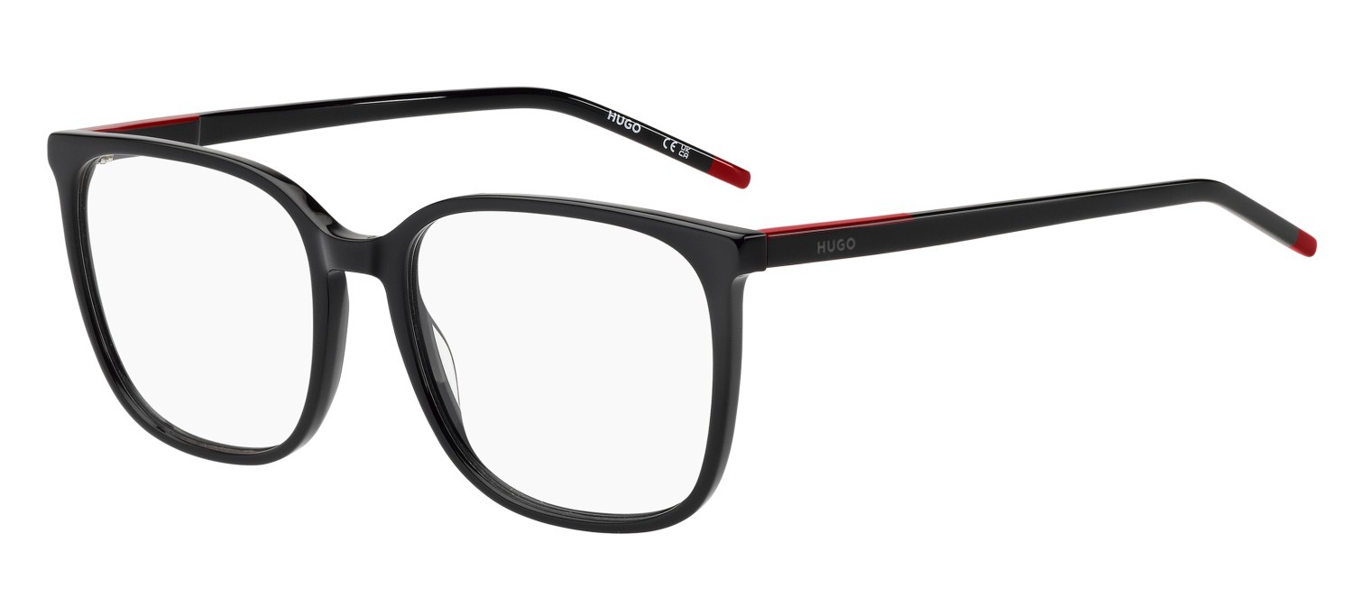 Eyeglasses Hugo Hg 1411 111725 807 color black shape square 