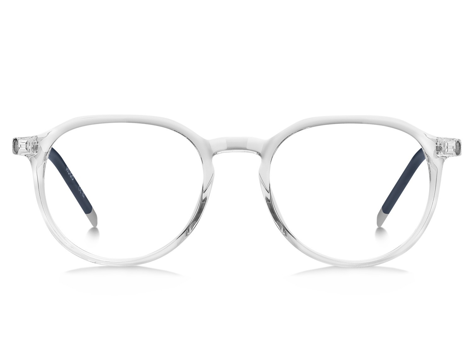 Eyeglasses Hugo Hg 1403 111728 0OX color crystal green shape round 