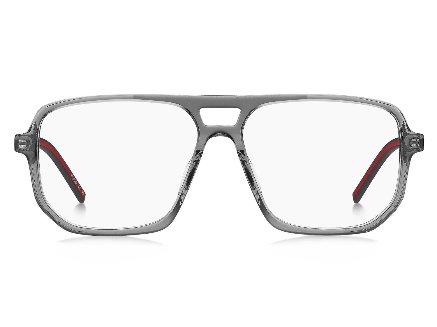 Eyeglasses Hugo Hg 1415/G 111730 KB7 color grey shape square 