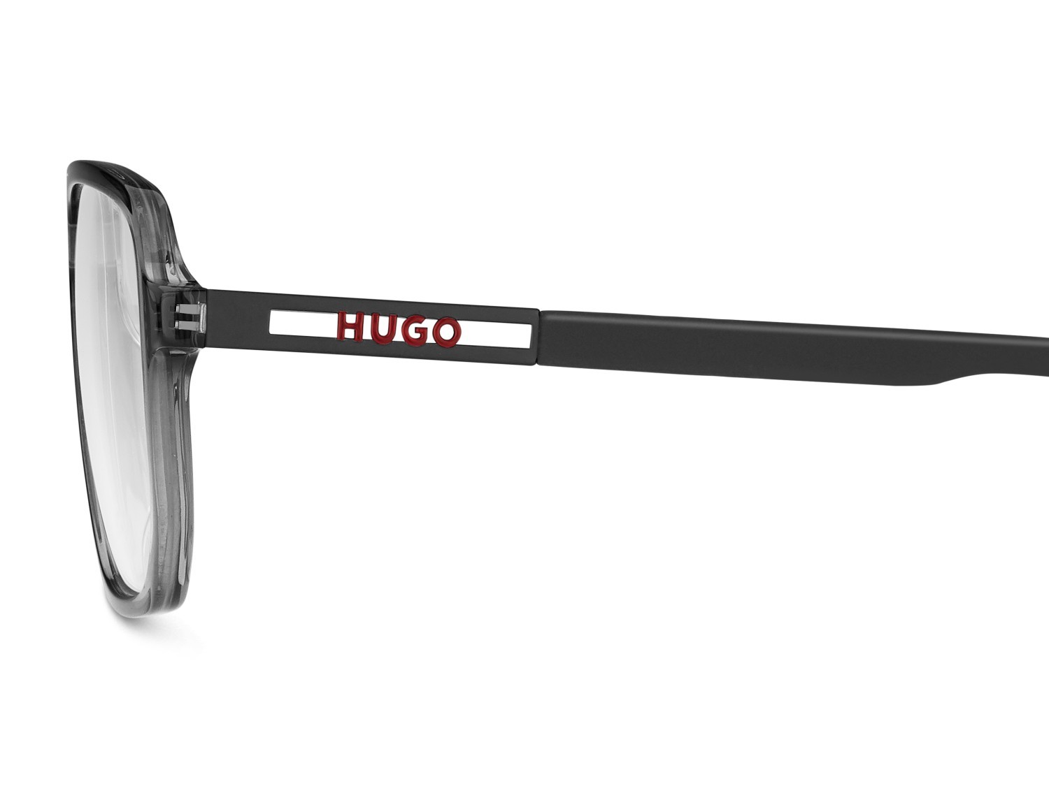 Eyeglasses Hugo Hg 1415/G 111730 KB7 color grey shape square 