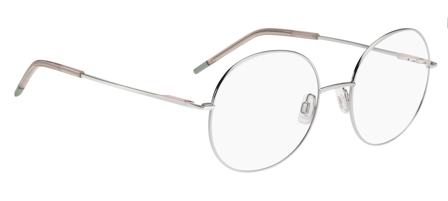 Eyeglasses Hugo Hg 1412 111731 010 color palladium shape round 