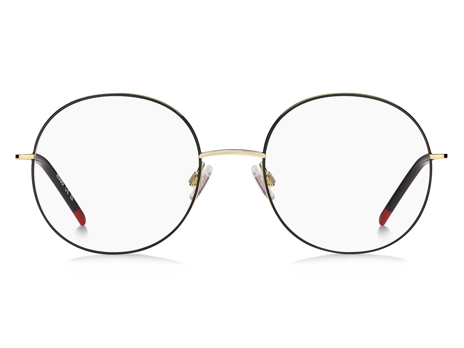 Eyeglasses Hugo Hg 1412 111731 2M2 color black gold shape round 
