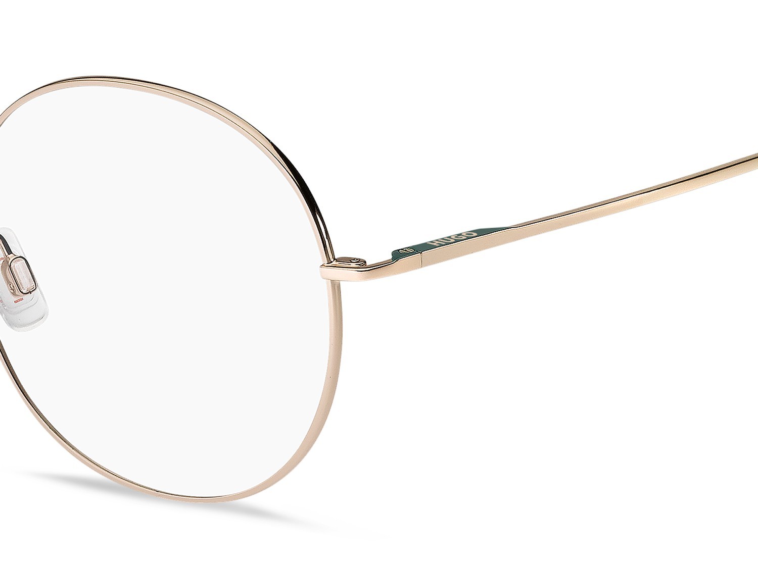 Eyeglasses Hugo Hg 1412 111731 DDB color gold copper shape round 