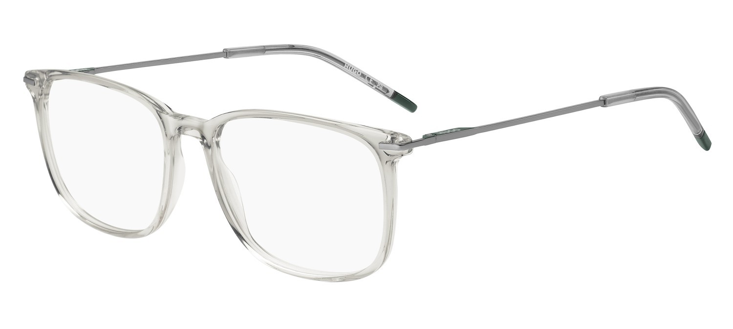Eyeglasses Hugo Hg 1407 111732 KAC color shaded grey texture transparent gre shape rectangle 
