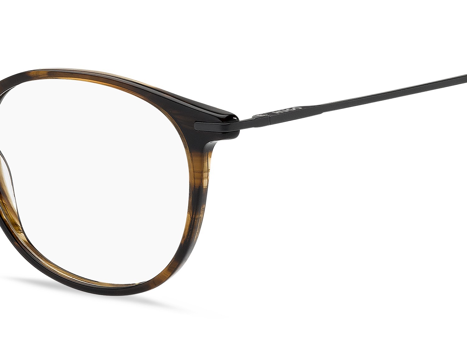 Occhiali da vista Hugo Hg 1406 111733 EX4 colore brown horn forma pantos 