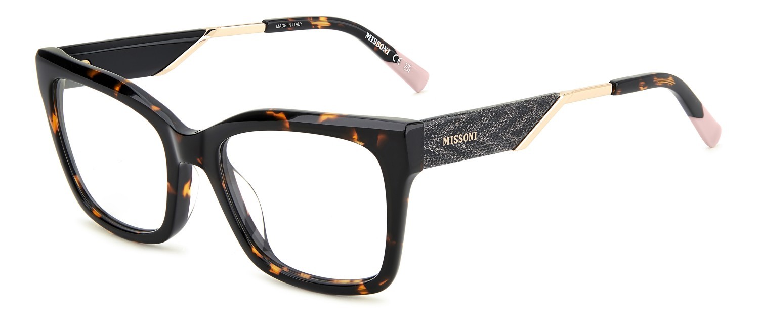 Occhiali da vista Missoni Mis 0265/G 111734 086 colore havana forma rettangolare 