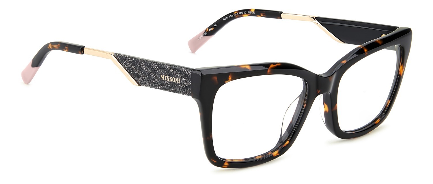 Occhiali da vista Missoni Mis 0265/G 111734 086 colore havana forma rettangolare 